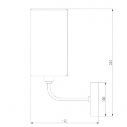 Бра Eurosvet Purezza 60128/1 хром