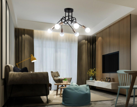 Потолочная люстра Ambrella light Traditional Loft TR80419