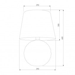 Настольная лампа TK Lighting 5904 Santana