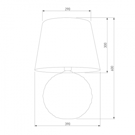 Настольная лампа TK Lighting 5904 Santana