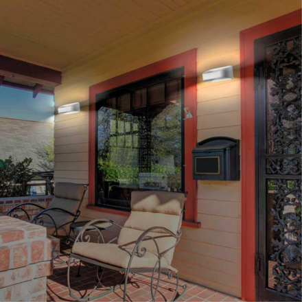 Уличный настенный светодиодный светильник Novotech Street Calle 357517