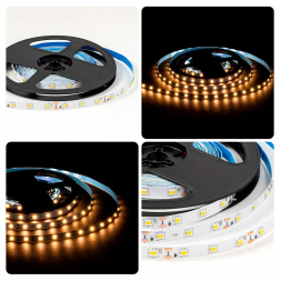 Светодиодная лента OGM 4,8W/m 60LED/m 2835SMD теплый белый 5M LSE-246