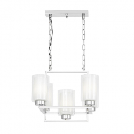 Подвесная люстра Lumina Deco Lino LDP 1239-5 CHR