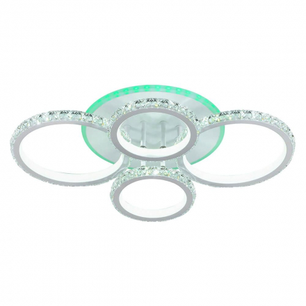 Потолочная светодиодная люстра Profit Light 8052/2+2 WHT