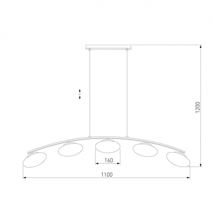 Подвесная люстра TK Lighting 3179 Marika
