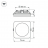 Встраиваемый светодиодный светильник Arlight LTD-96x96SOL-BK-10W Day White 022008