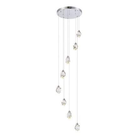 Подвесная светодиодная люстра ST Luce Cascato SL6114.103.08