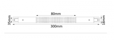 Соединитель гибкий однофазный Crystal Lux CLT 0.211 05 WH