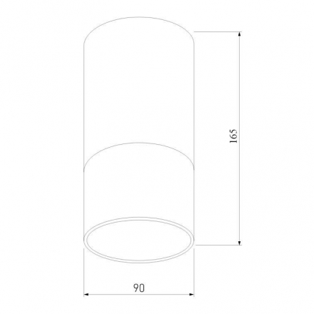 Уличный светодиодный светильник Elektrostandard Light Led 35139/H серый a057158