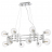 Подвесная люстра Crystal Lux Luxury SP12L Chrome