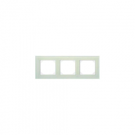 Рамка 3-постовая Liregus Epsilon стекло натуральное 28-243