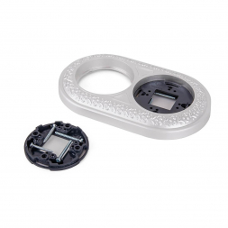 Рамка Werkel Antik Runda на 2 поста жемчужный WL70-frame-02 4690389106521