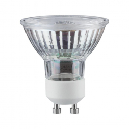 Лампа светодиодная GU10 3,2W 2700K полусфера прозрачная 28409