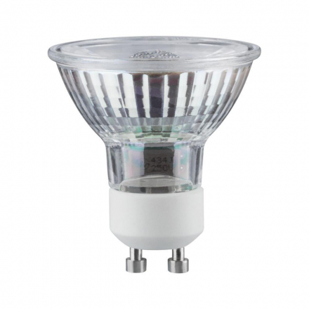 Лампа светодиодная GU10 3,2W 2700K полусфера прозрачная 28409