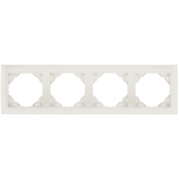 Рамка 4-постовая Efapel Logus 90 Aquarella лед 90940 TGE
