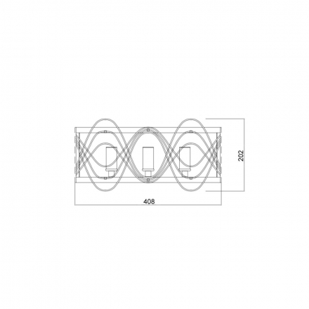 Бра Vele Luce Stradivario VL4104W03