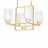 Подвесная люстра Lumina Deco Lino LDP 1239-5 F.GD