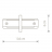 Коннектор прямой Nowodvorski Profile Recessed 8968
