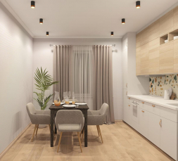 Накладной светодиодный светильник Denkirs DK4017-BG