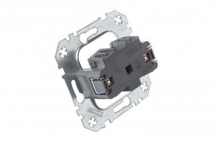 Розетка 2P Liregus Epsilon антрацит 28-105