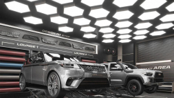 Потолочный светодиодный светильник Siled Hexago 7372391