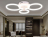 Потолочная светодиодная люстра Ambrella light Acrylica Original FA3811