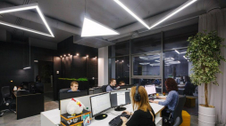 Потолочный светодиодный светильник Siled Trigon-Prof 7371743