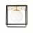 Потолочный светильник Lumina Deco Maldini LDC 8060-1 F.GD+BK