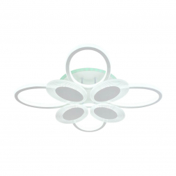 Потолочная светодиодная люстра Profit Light 5889/4+4A WHT