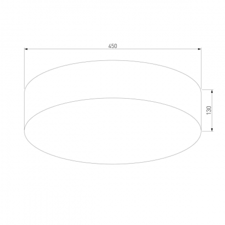 Потолочный светильник TK Lighting 1088 Rondo Black