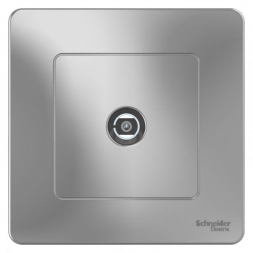 Розетка телевизионная TV Schneider Electric Blanca алюминий BLNTS000013