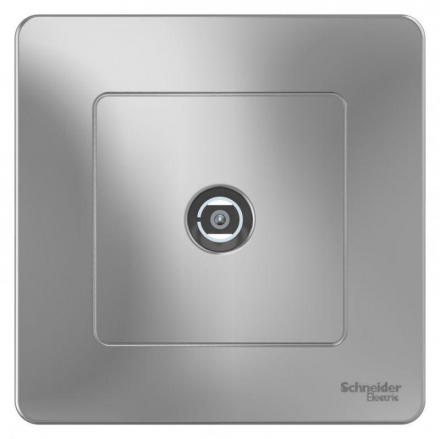 Розетка телевизионная TV Schneider Electric Blanca алюминий BLNTS000013