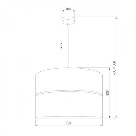 Подвесной светильник TK Lighting 534 Hilton