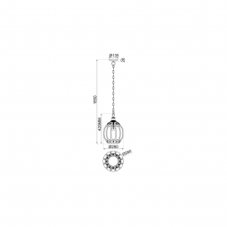 Подвесной светильник Vele Luce Helen VL4266P41