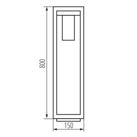 Садовый светильник Kanlux VIMO 80 BR 34989