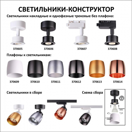 Плафон Novotech Konst Unit 370614