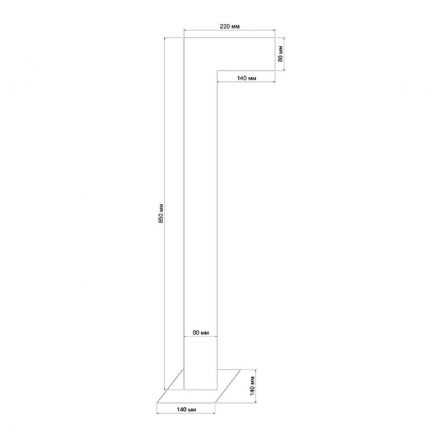 Уличный светильник Runden Тор II V10211
