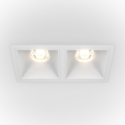 Встраиваемый светодиодный светильник Maytoni Technical Alfa LED Dim Triac DL043-02-10W4K-D-SQ-W