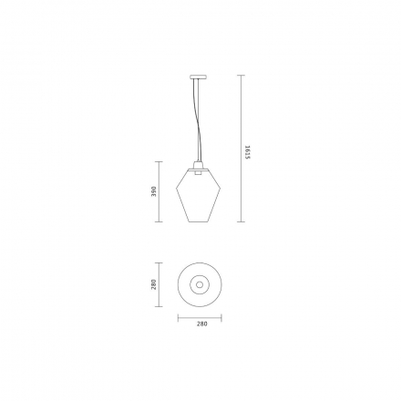 Подвесной светильник Vele Luce Calima VL5242P31