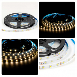 Светодиодная лента OGM 4,8W/m 60LED/m 2835SMD дневной белый 5M LSE-247