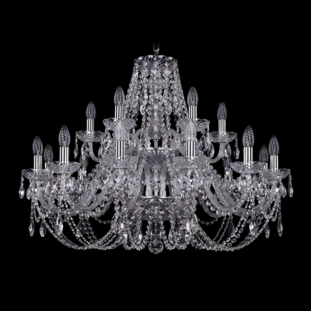 Подвесная люстра Bohemia Ivele 1406/12+6/300/2d Ni