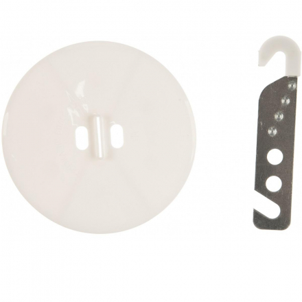 Розетка потолочная Schneider Electric белая RP-1