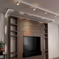 Трековый однофазный светодиодный светильник Novotech Shino Flum 358605