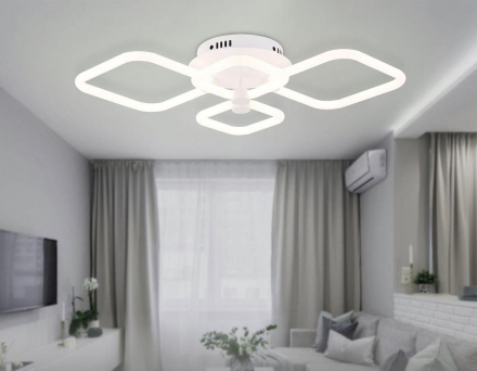 Потолочная светодиодная люстра Ambrella light Acrylica Original FA3822