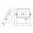 Прожектор светодиодный Gauss Qplus 10W 6500К 613511310