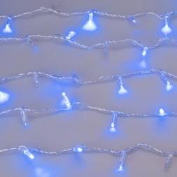 Уличная светодиодная гирлянда Ardecoled нить 230V синий ARD-String-Classic-1000-Clear-100Led-Pulse Blue 031641