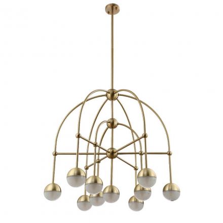 Подвесная люстра Crystal Lux Truena SP-PL6+3+1 Bronze