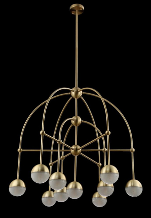 Подвесная люстра Crystal Lux Truena SP-PL6+3+1 Bronze