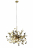 Подвесной светильник Crystal Lux GARDEN SP3 D400 GOLD
