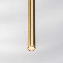 L8T747433 Люстра TUBO LED 40W 2400LM 25G ЗОЛОТО 3000K